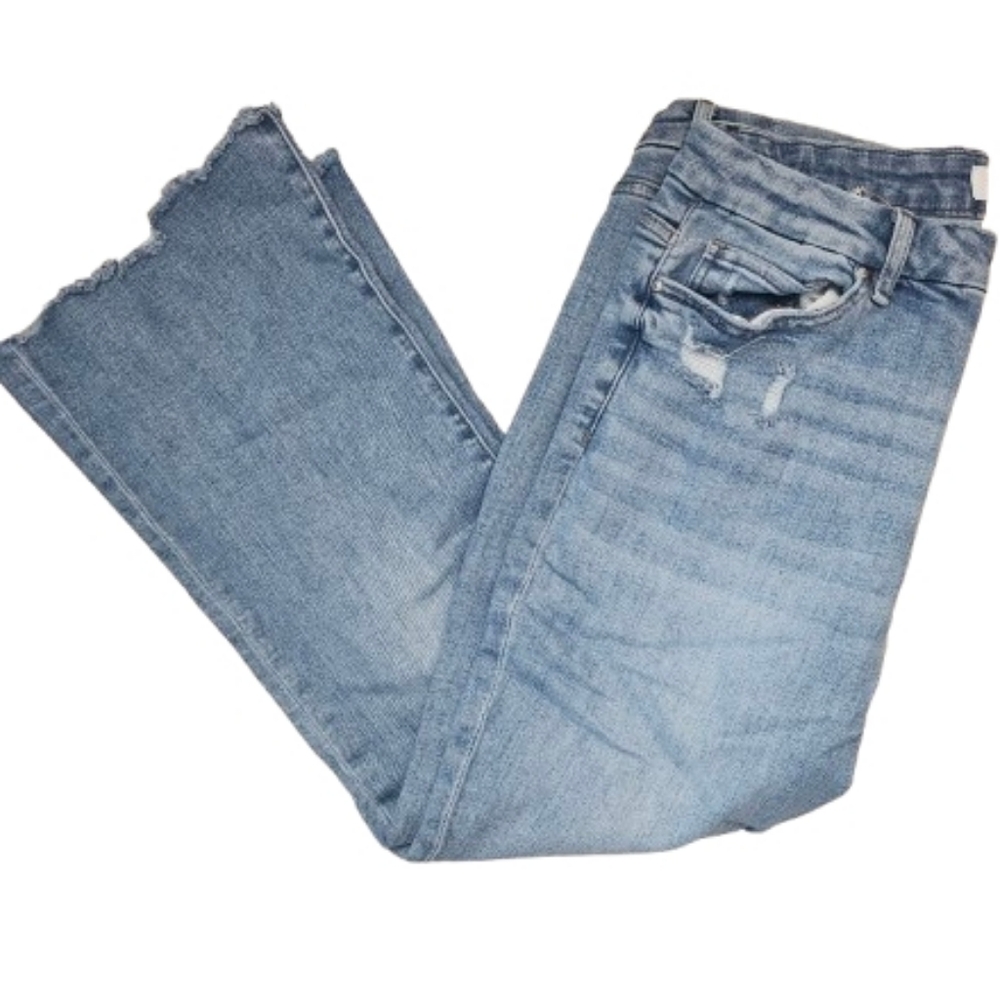 Edgely Women's Light Blue High Rise, Super Skimny Jeans